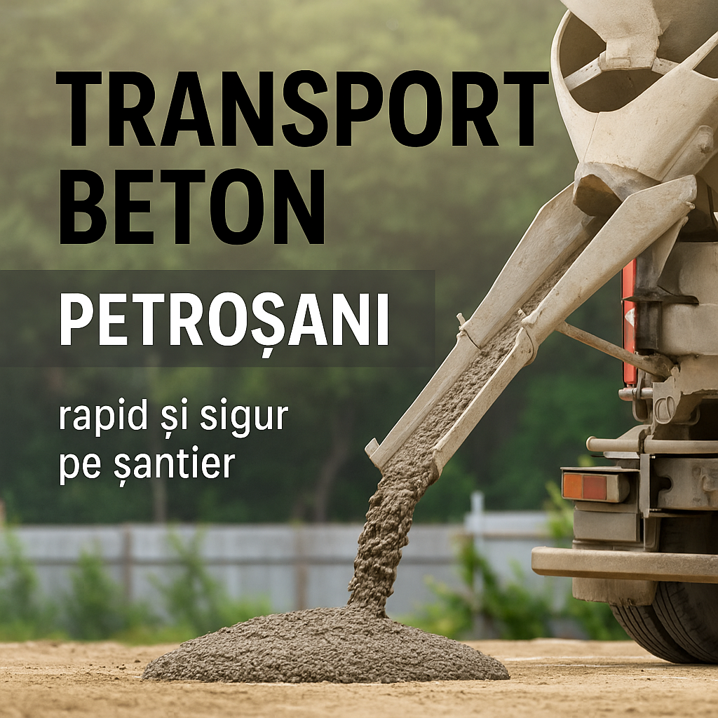 Transport beton Petroșani – rapid și sigur pe șantier 2 transport beton Petroșani